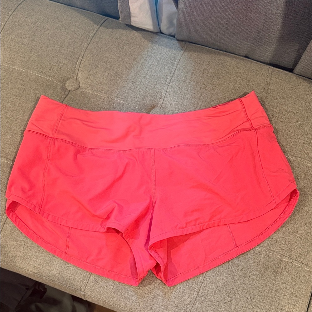 Vibrant Coral Women's Speed Up Shorts